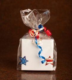 Ясные мешок упаковки еды шоколада/мешок подарка виолончели Кристмас
