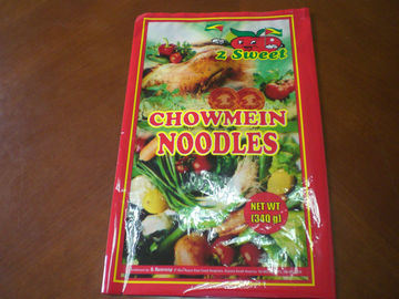 Лапши упаковывая, мешок Chowmein качества еды кладут таможню в мешки 340g