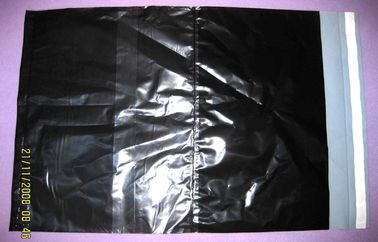 Полиэтиленовые пакеты черной большой собственной личности слипчивые для грузя одежд