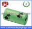 Poop изготовленной на заказ собаки LDPE/EPI зеленого цвета Biodegradable кладет в мешки с креном для собаки