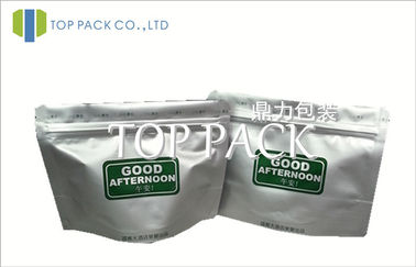 Алюминиевая фольга стоит вверх мешки еды с Ziplock 80micron - 200micron