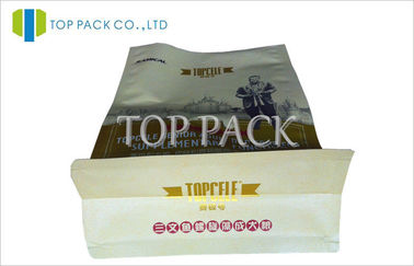 Дно коробки стоит вверх мешок упаковывая с застежкой -молнией для упаковки еды любимчика