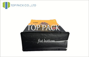 Gravure напечатал стоит вверх мешки еды упаковывая с чернотой застежки -молнии 500g желтой
