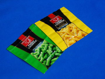 Мешок плоской гибкой застежки -молнии упаковывая для пластмассы фольги еды