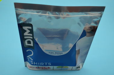 Мешок застежки -молнии Eco содружественный упаковывая Resealable одежду для тенниски