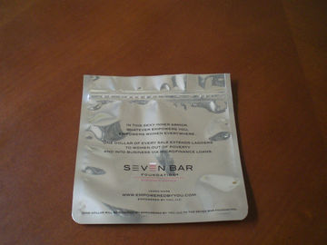Sealable мешки алюминиевой фольги, изготовленная на заказ тенниска упаковывая одобренный SGS