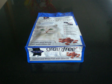 Мешок кошачьей еды Gusseted упаковывая с алюминиевой фольгой застежки -молнии Standup