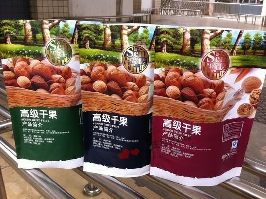 Eco содружественное стоит вверх мешок застежка-молнии, Resealable мешки упаковки еды