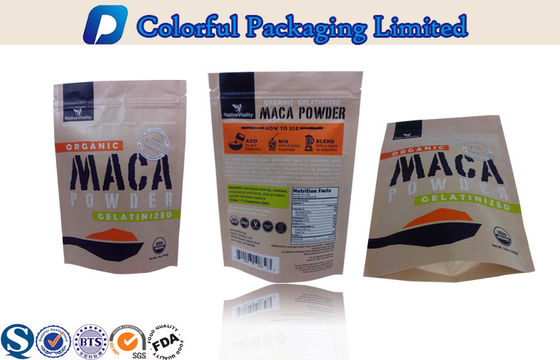 Resealable качества еды biodegradable стоят вверх мешки для специй, соусов, мяса