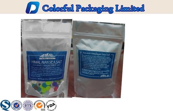 Подгонянная фольга еды прокатала Resealable стоит вверх мешки с окном