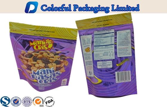 Многоразовые заедки, лапши, Nuts алюминиевая фольга стоят вверх мешок с Ziplock