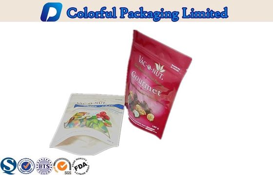 Подгонянный ЛЮБИМЧИК + политура Matt Resealable стоят вверх мешки для заедок, еды гайки