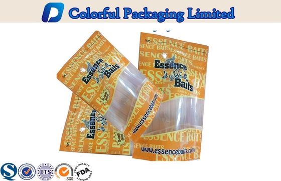 пластичные Degradable прикормом рыб 1Lb относящие к окружающей среде стоят вверх мешок с окном