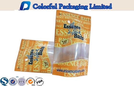 пластичные Degradable прикормом рыб 1Lb относящие к окружающей среде стоят вверх мешок с окном