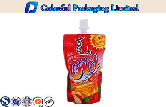 Spout верхнее Resealable стоьте вверх мешки для сока яблока/банана